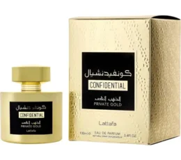 Lattafa Unisex Confidential Private Gold EDP